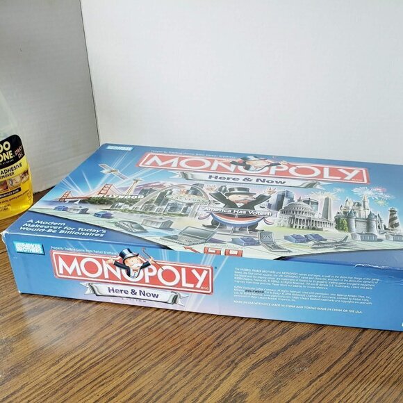 Monopoly Here & Now Edition America Has Voted Board Game COMPLETE Family Fun - Picture 7 of 11